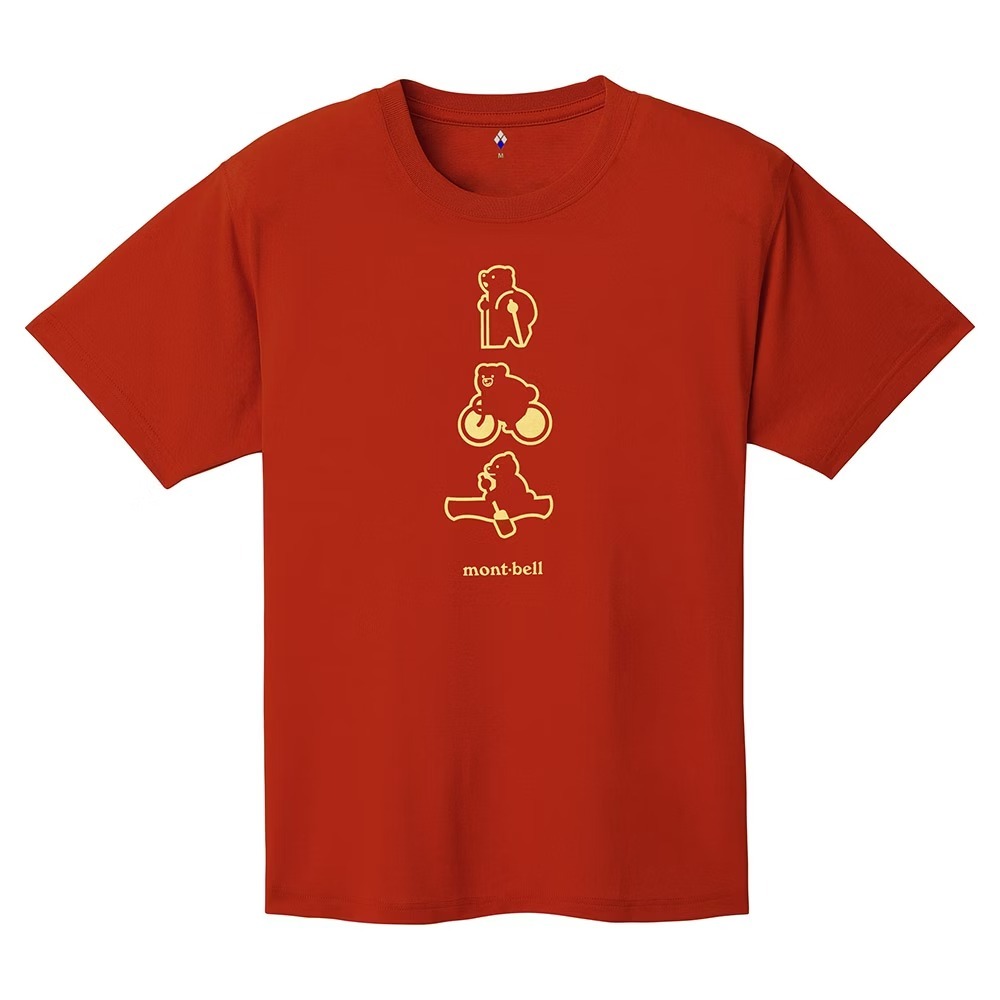 Mont-bell WIC.T ACTIVITIES 活動短排T 1114724 兩色 [HappyOutdoor]
