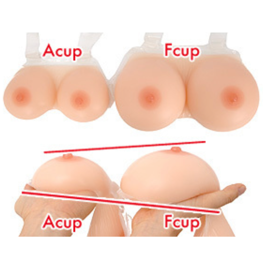 NPG 生乳谷間 偽娘專用穿戴式仿真胸部連乳溝 A罩杯
