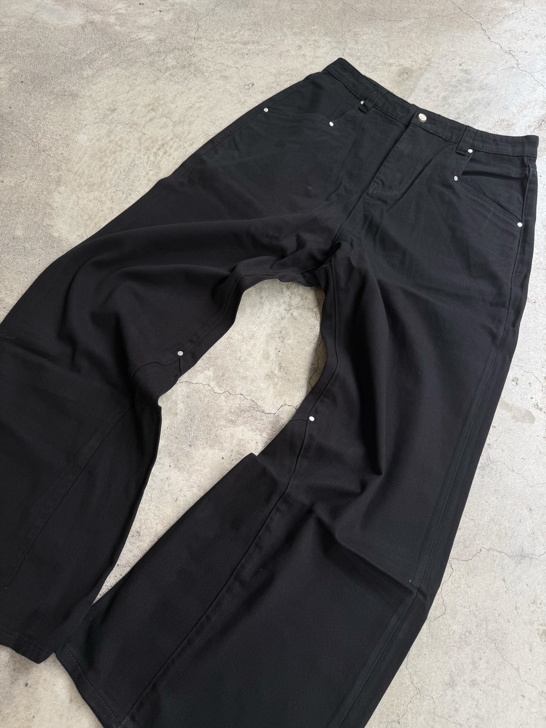 EAL Embroidered Wide Cut Cargo