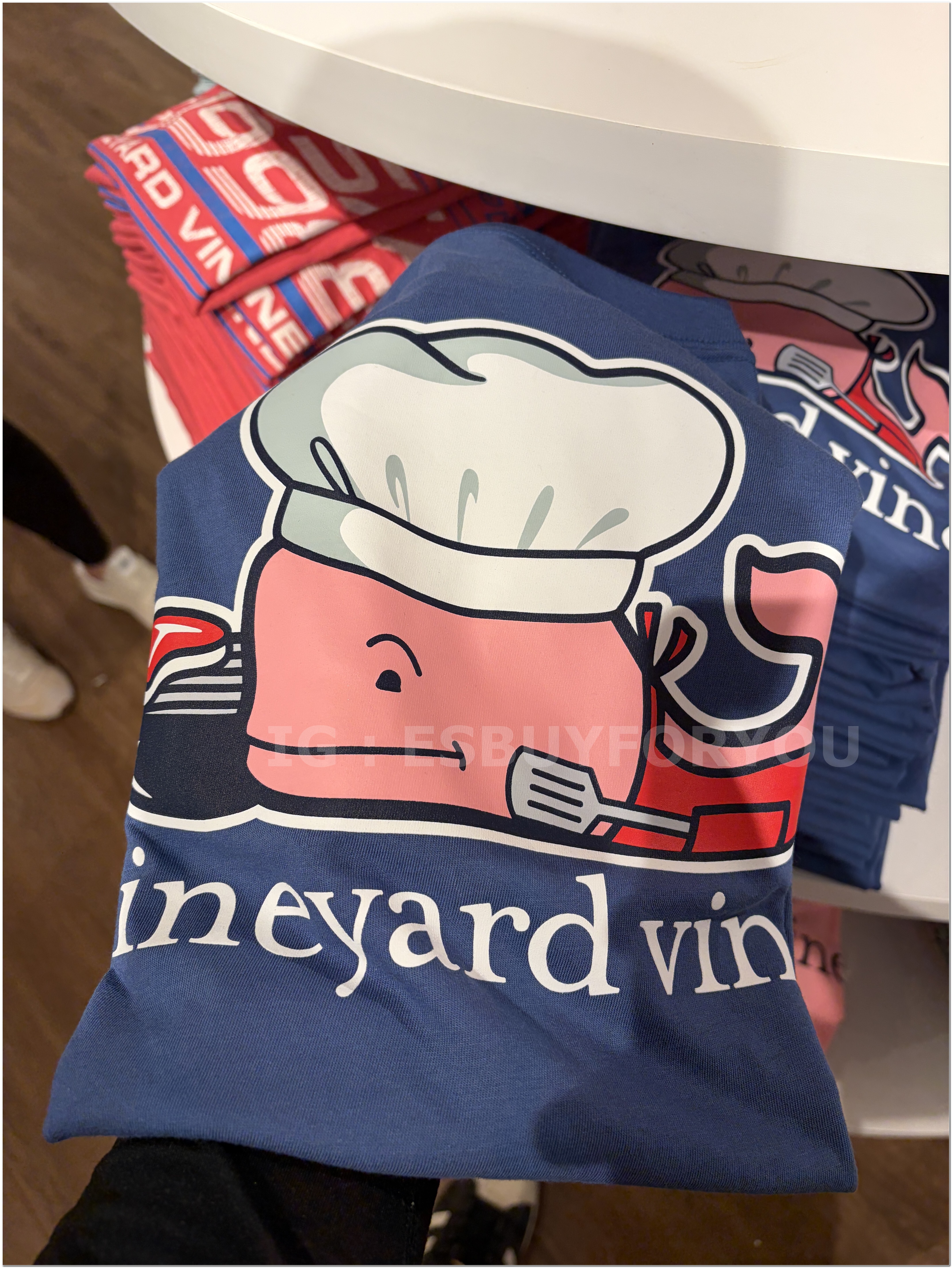 【限時】Vineyard Vines小鯨魚 男款 廚師小鯨魚 短TEE