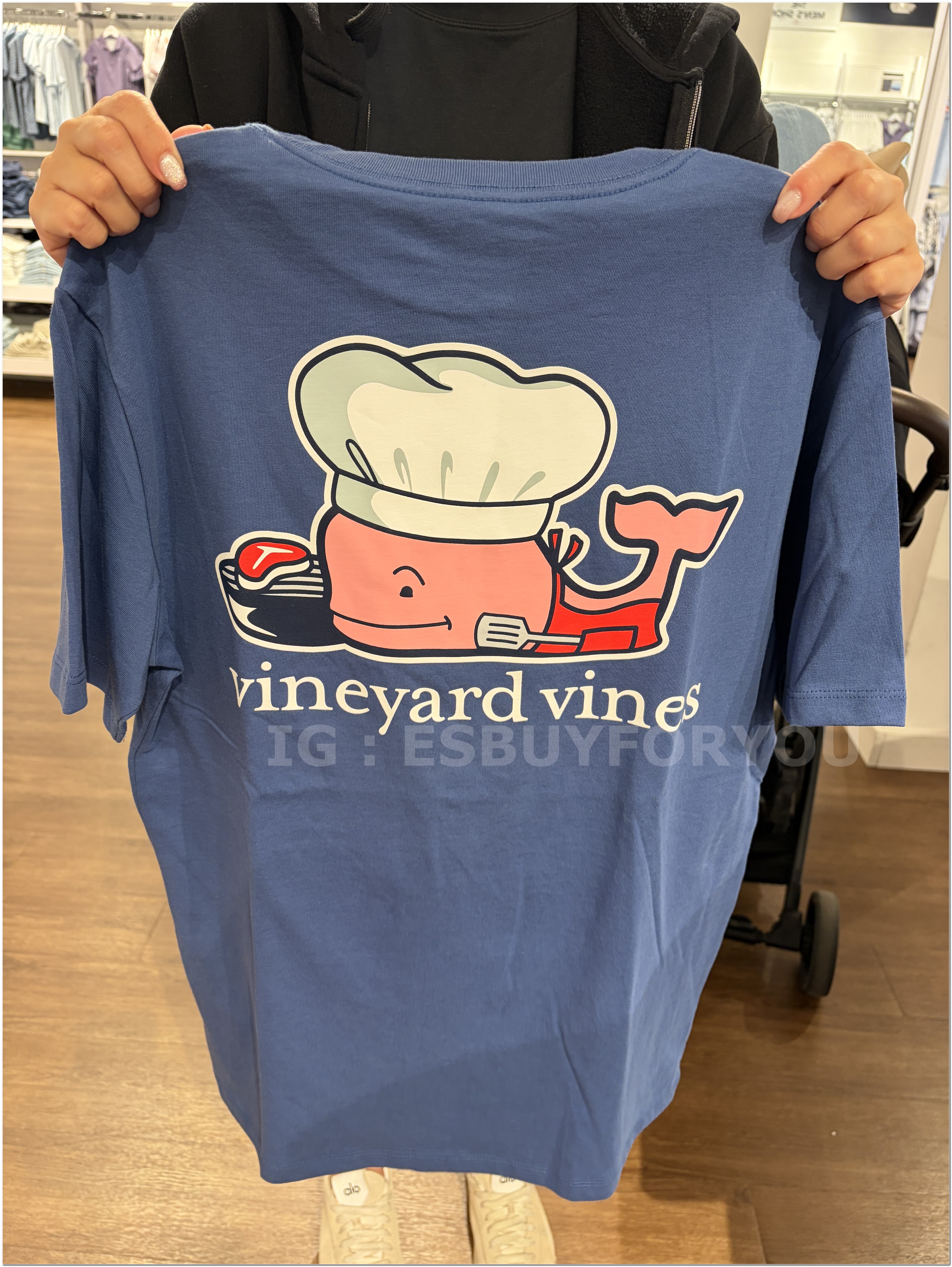 【限時】Vineyard Vines小鯨魚 男款 廚師小鯨魚 短TEE