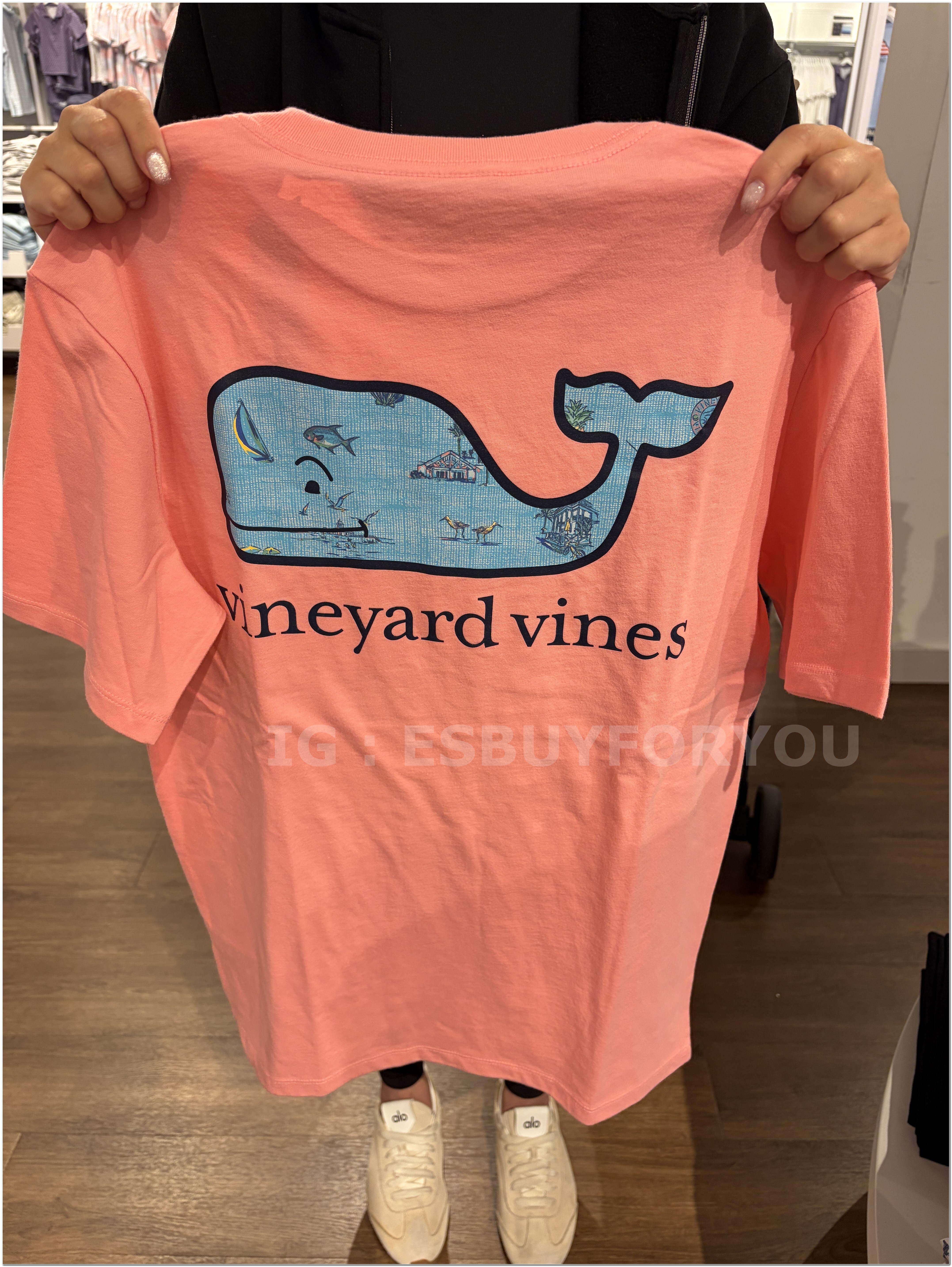 【限時】Vineyard Vines小鯨魚 男款 造型小鯨魚 短TEE