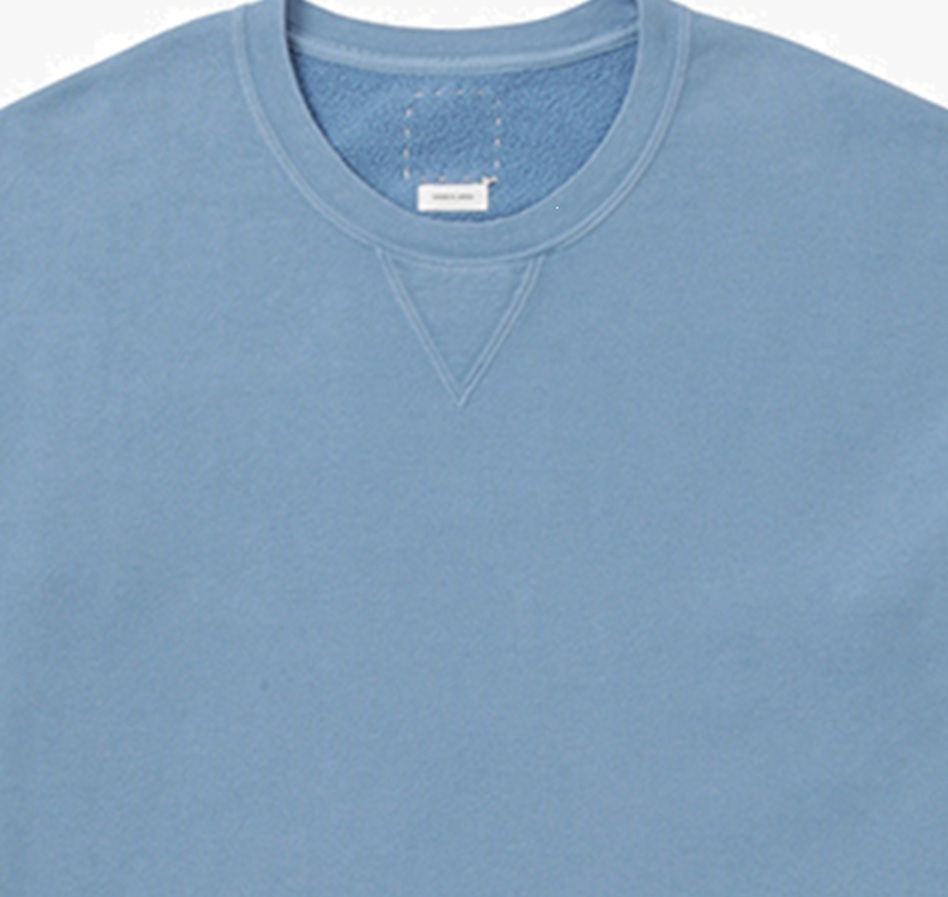 LAST PCS: VISVIM JUMBO SB SWEAT L/S DMGD - PRE ORDER ITEM (預訂中)