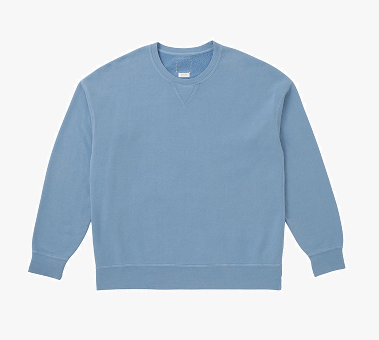 LAST PCS: VISVIM JUMBO SB SWEAT L/S DMGD - PRE ORDER ITEM (預訂中)