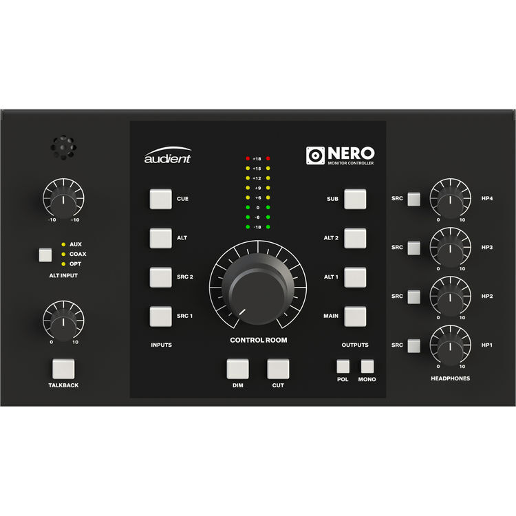 Audient NERO 監聽控制器｜桌面監聽控制器