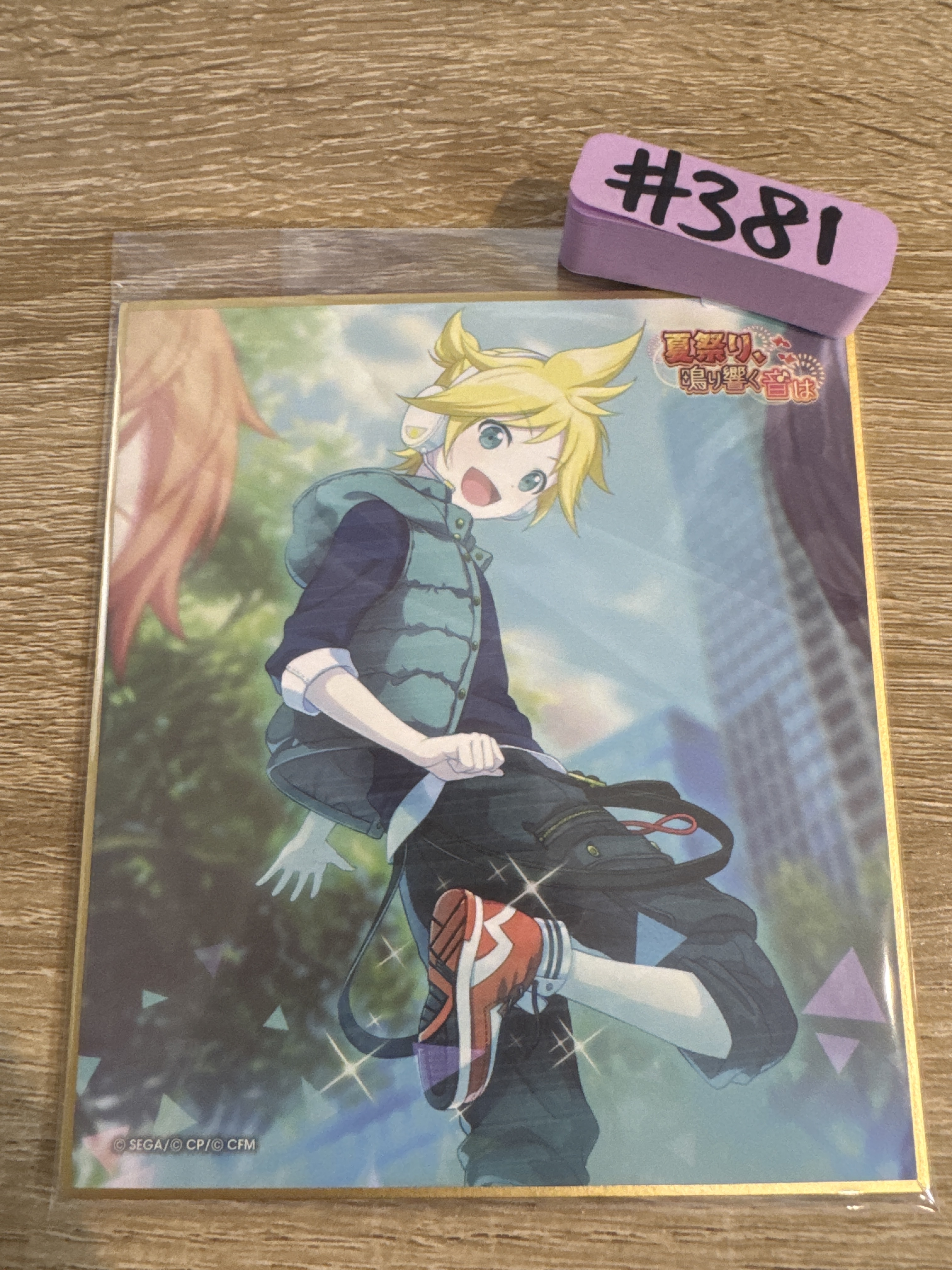 Project SEKAI REN 色紙#381