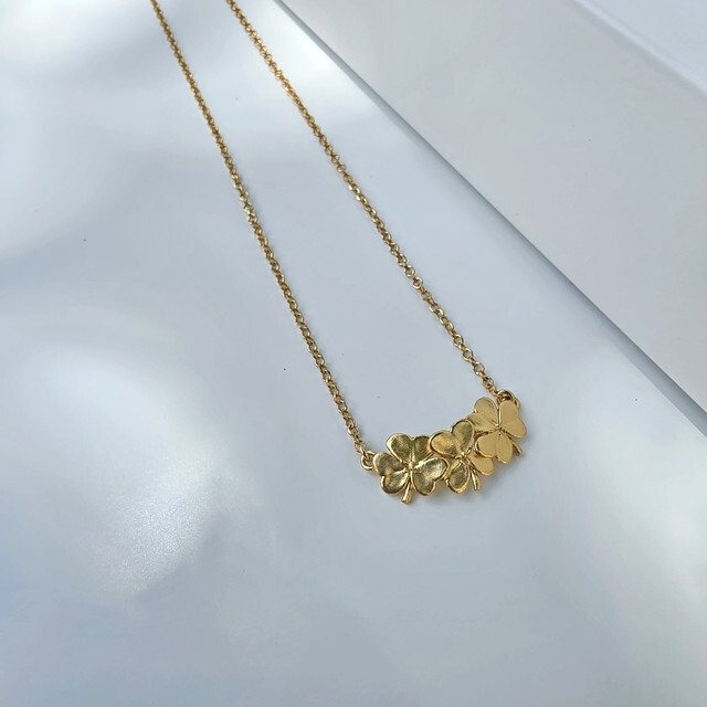 1TA0530-378 [THALLO] 925 部分鍍金項鍊 #1453482s22 (EU)