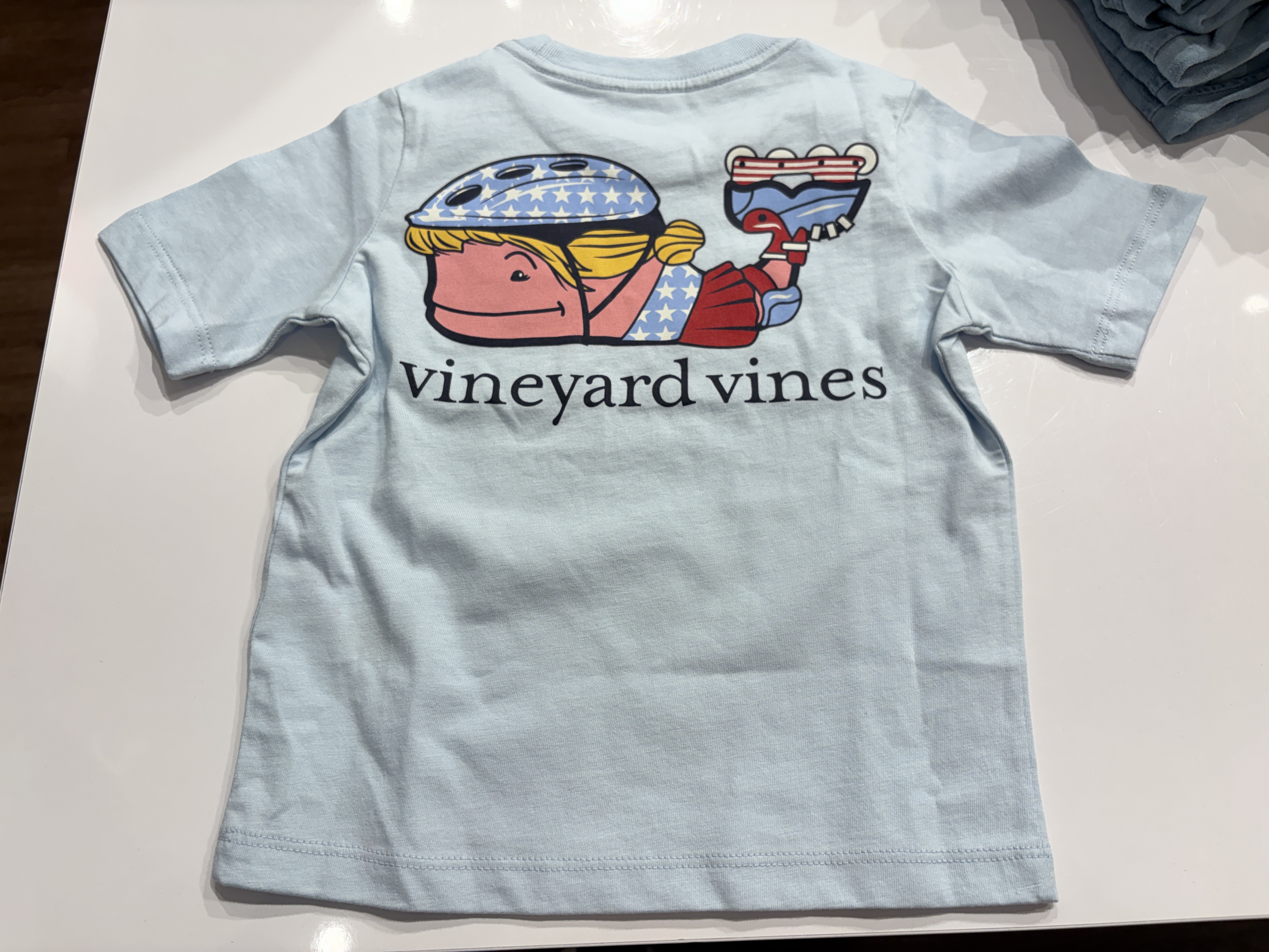 【限時】Vineyard Vines小鯨魚 女童裝 直排輪鯨魚 短TEE