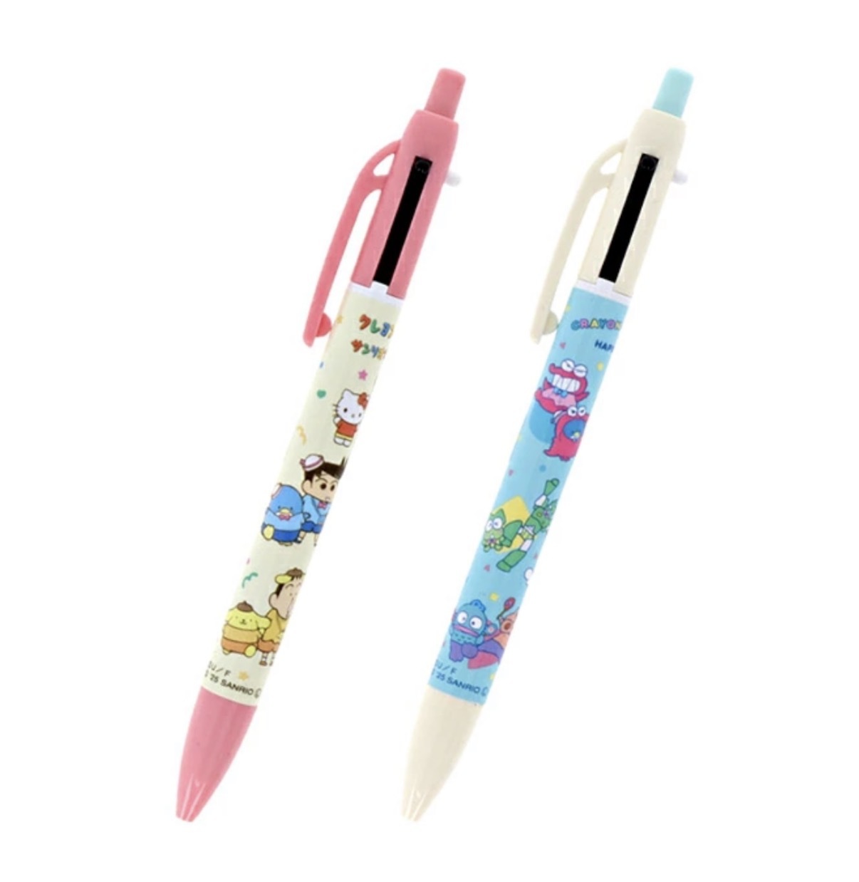 JP 蠟筆小新 x Sanrio 三色原子筆 6421 6414 TK260529