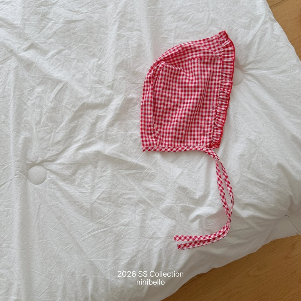 正韓夏NINIBELLO 嫩嬰四色可愛花邊帽