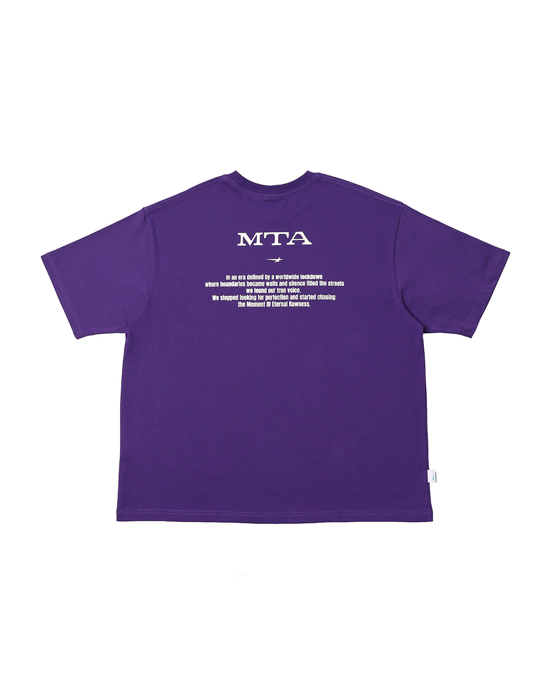 MTA｜Teeth Boxy T-shirt (Purple)