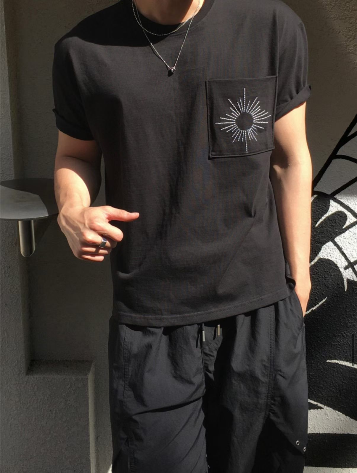 圖案短袖Tee Patin-010T