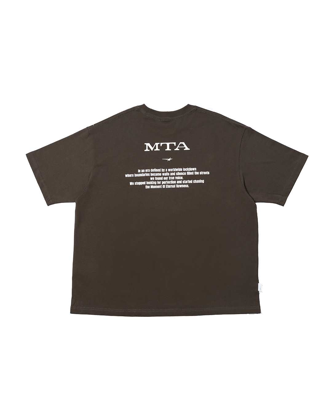 MTA｜Teeth Boxy T-shirt (Charcoal)