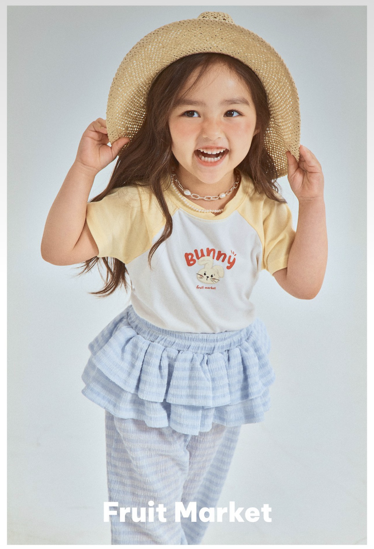 Fruit Market Bunny T-shirt