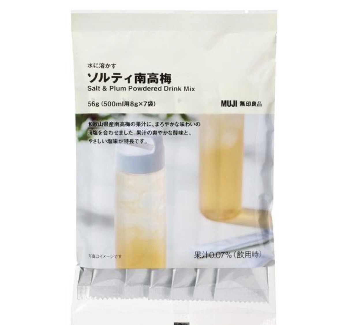 【Muji大熱】JP 即沖海鹽南高梅特飲 7包 5636 TK260529