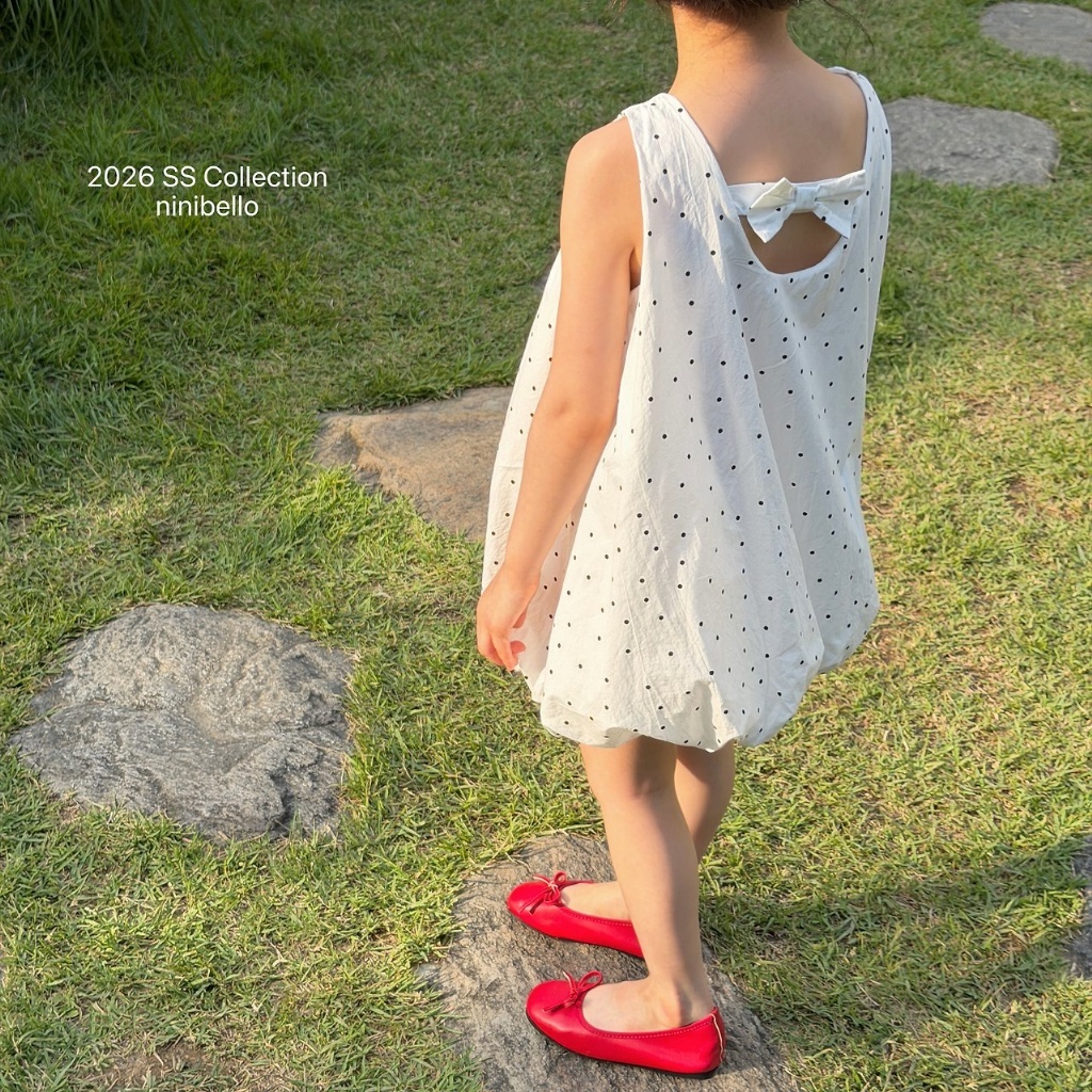 正韓夏NINIBELLO 兩色清新感花苞洋裝