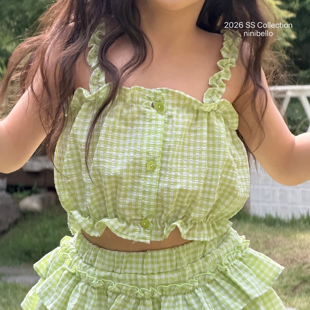 正韓夏NINIBELLO 兩色小夏天背心
