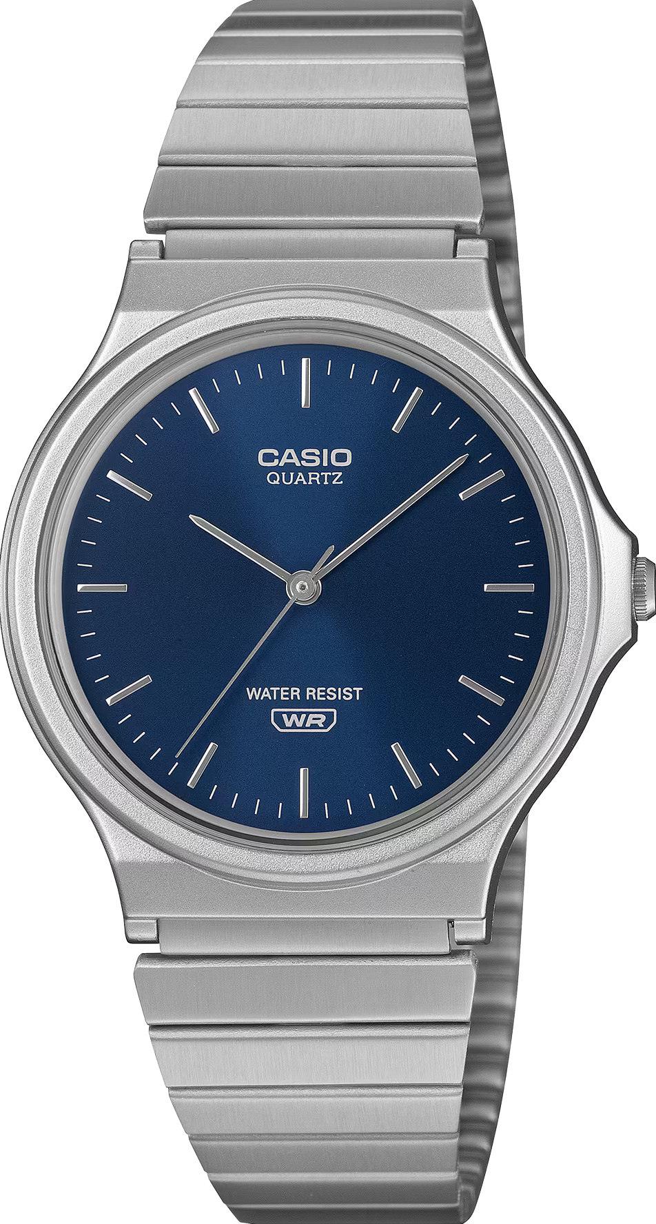 萬年鐘錶 - CASIO 卡西歐  復古簡約薄型指針石英錶  MQ-24DA-2A 錶徑34.9MM