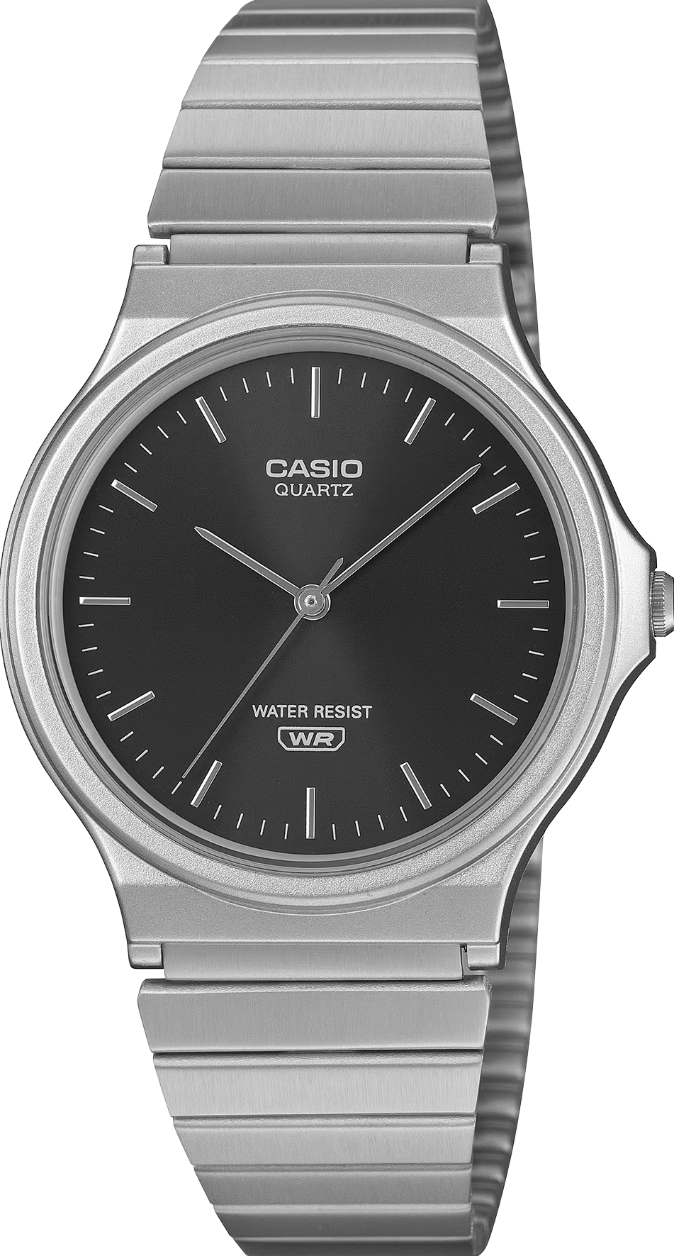 萬年鐘錶 - CASIO 卡西歐  復古簡約薄型指針石英錶 MQ-24DA-1A 錶徑34.9MM