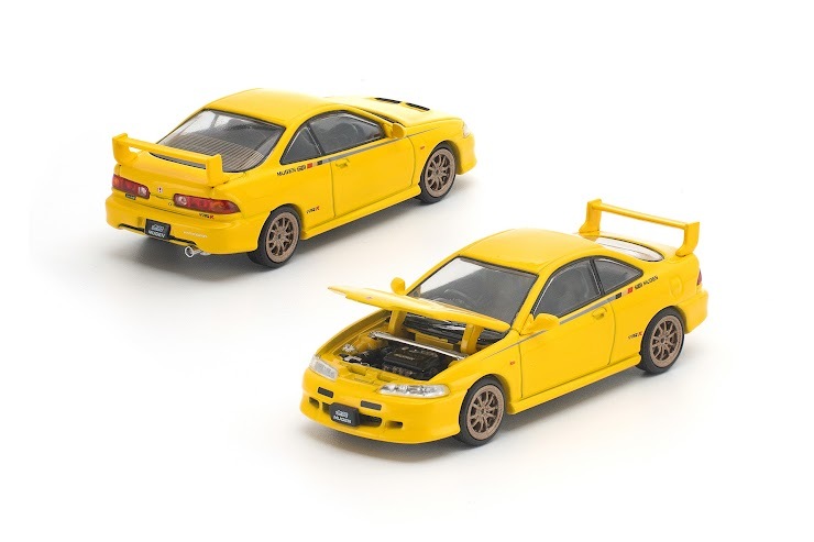 [預訂] POPRACE 1/64 MUGEN DC2 黃色