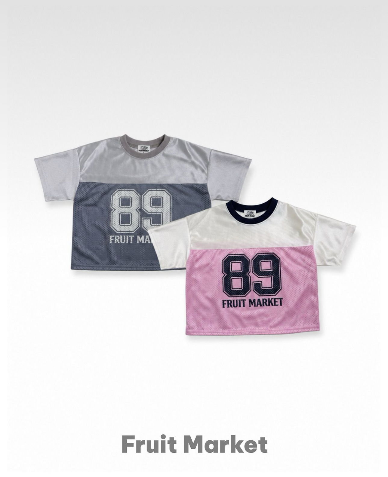 Fruit Market Mesh Half T-shirt
