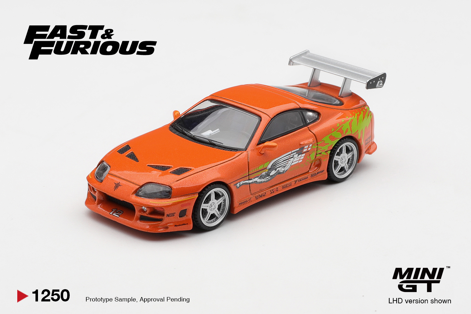 [預訂] Mini GT Toyota Supra BOMEX " 狂野時速"  Brian O'Conner / 吸塑包裝