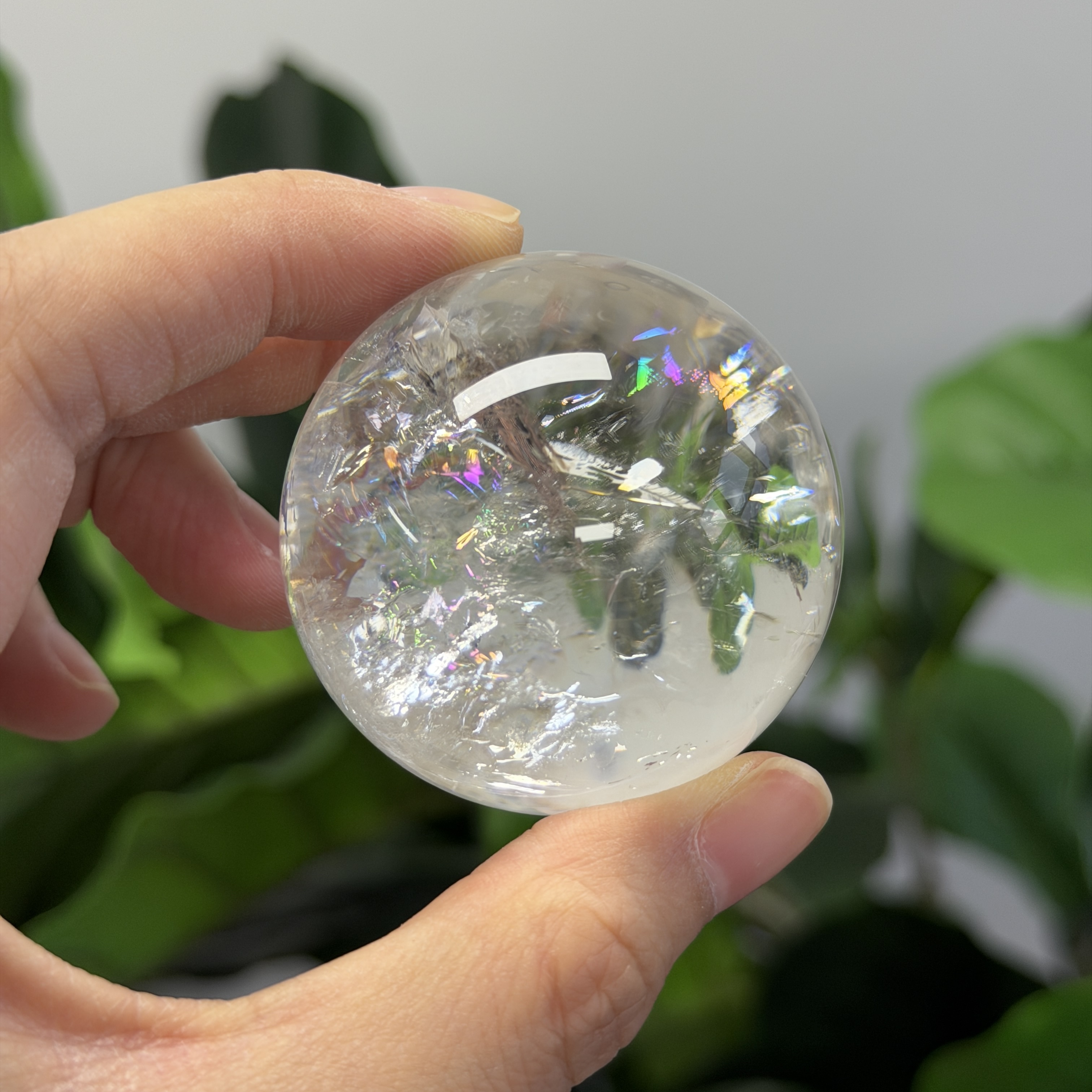 白水晶球 4.8cm WD2321