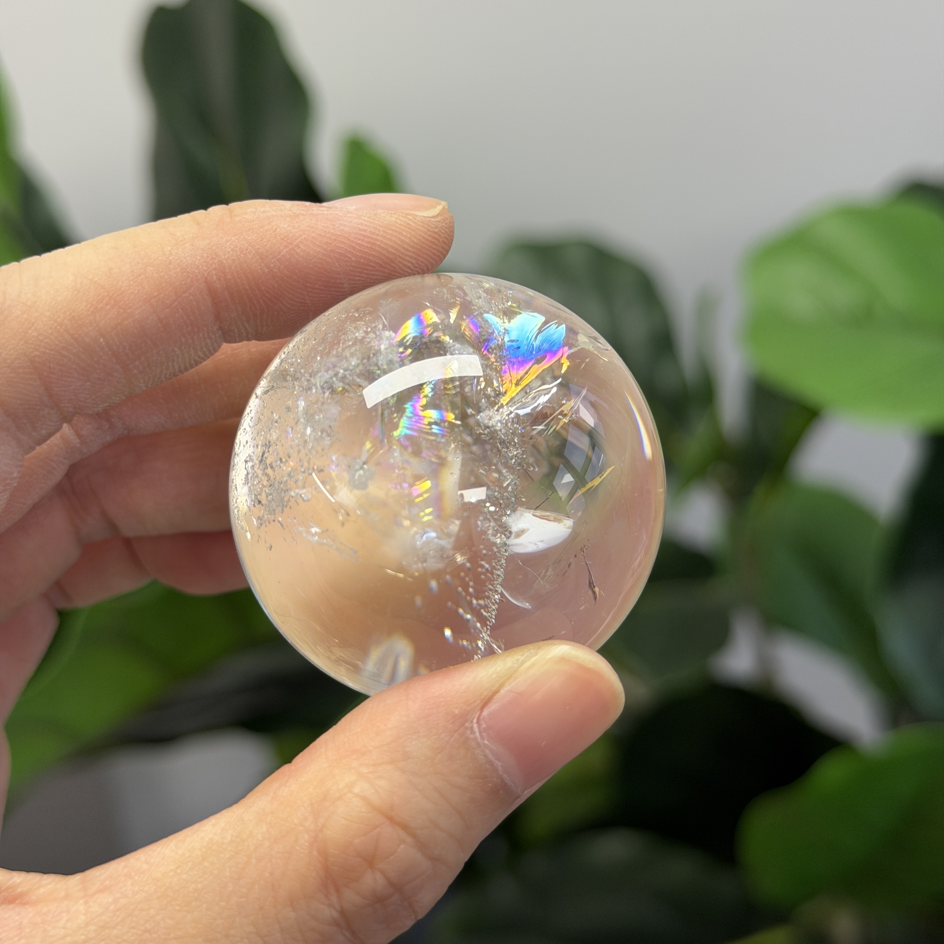 白水晶球 4.3cm WD2322