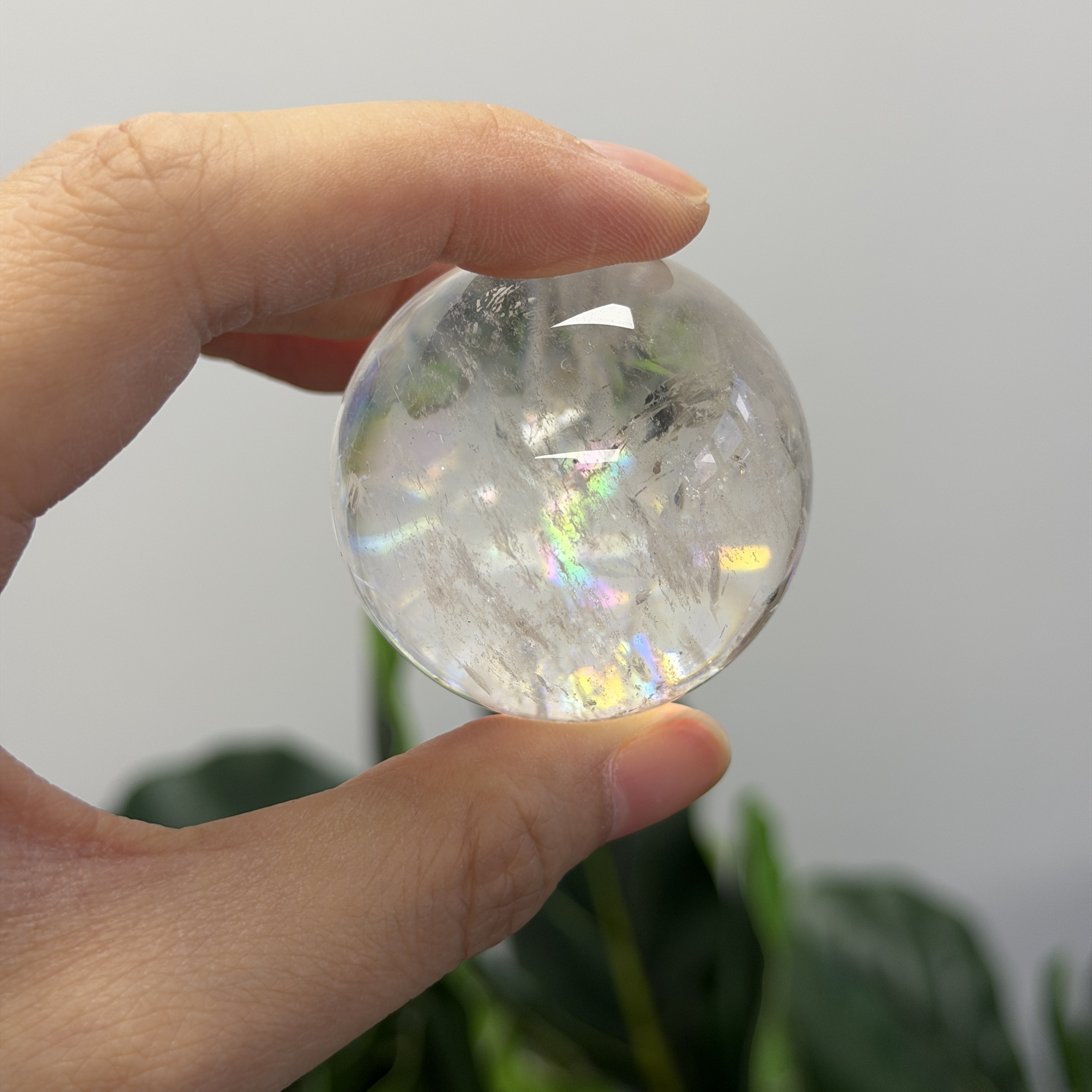 白水晶球 4.3cm WD2323