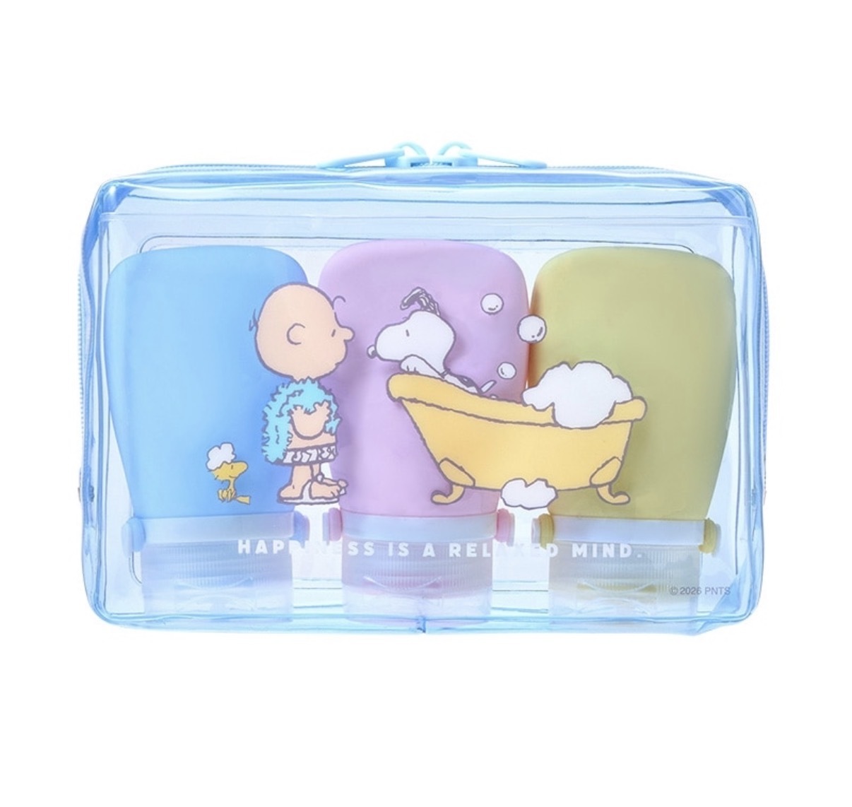 JP Snoopy 矽膠樽旅行套裝 3件裝 9536 TK260529