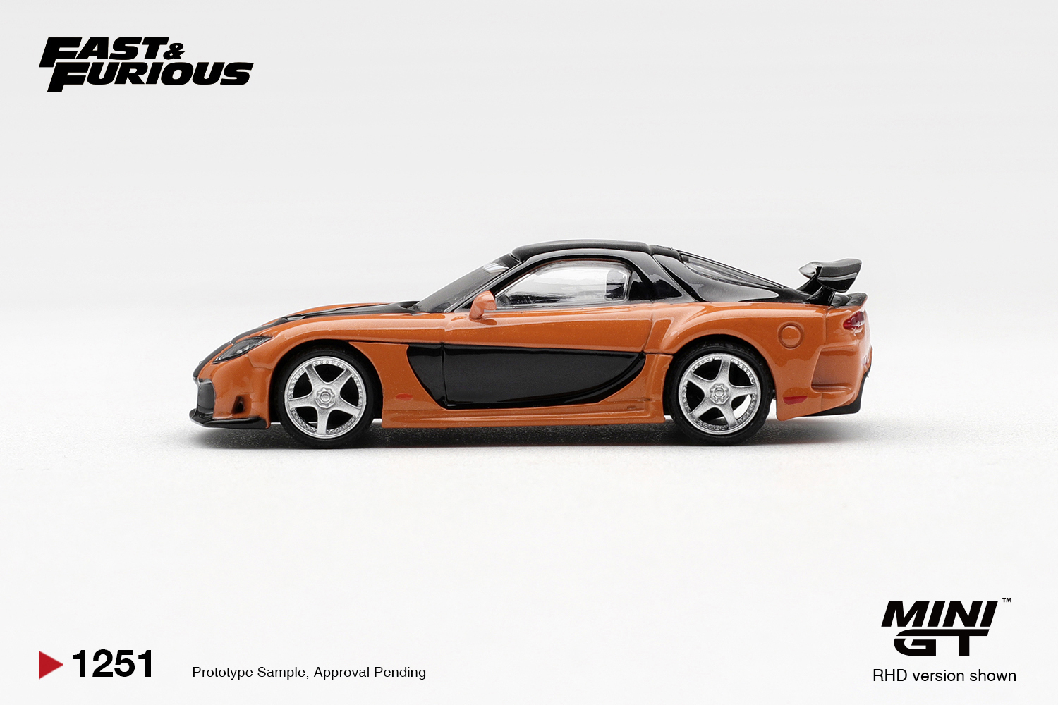 [預訂] Mini GT Mazda RX-7 VeilSide Fortune  "狂野時速：東京飄移" Han Seoul-Oh / 吸塑包裝