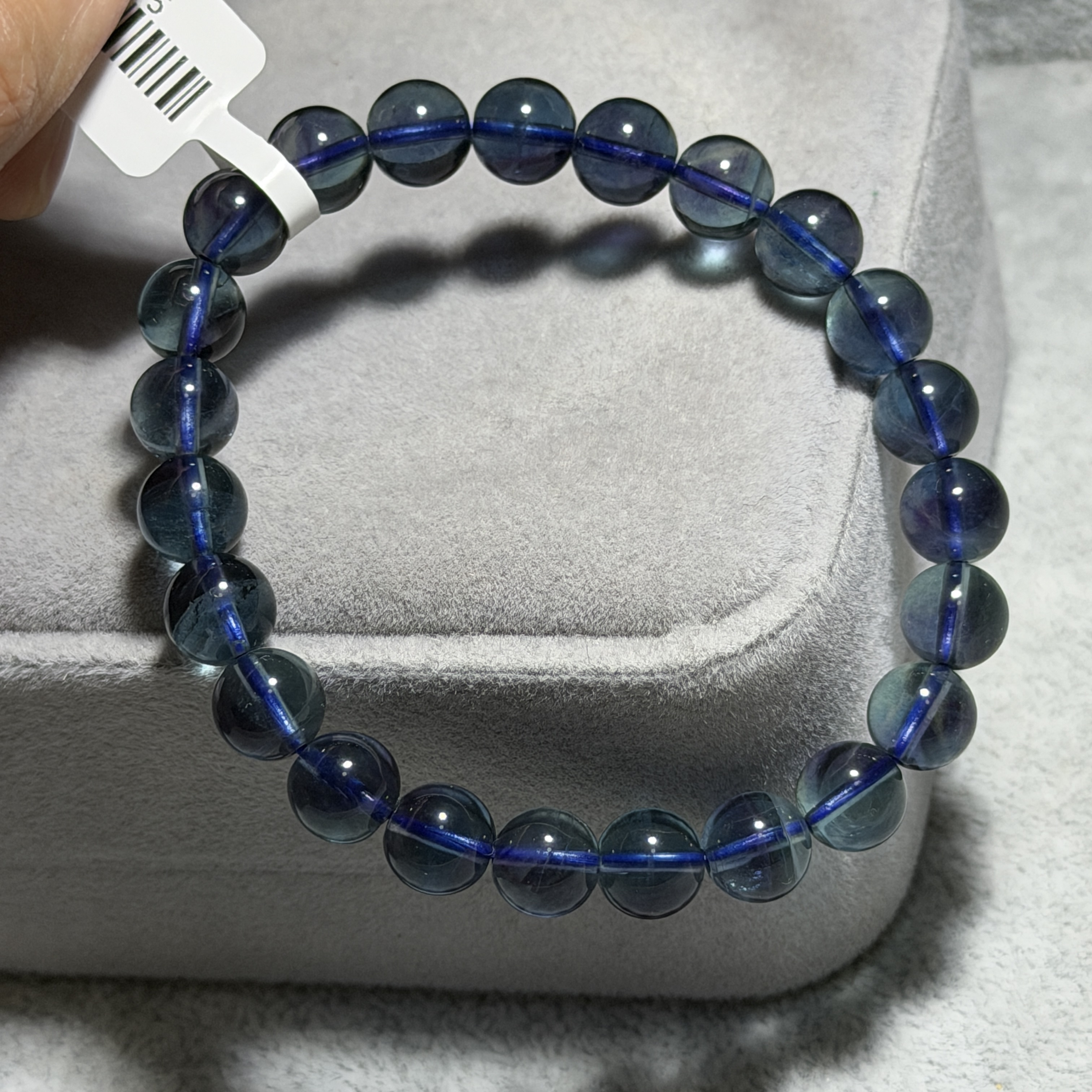藍螢石 約8.3mm FF1315