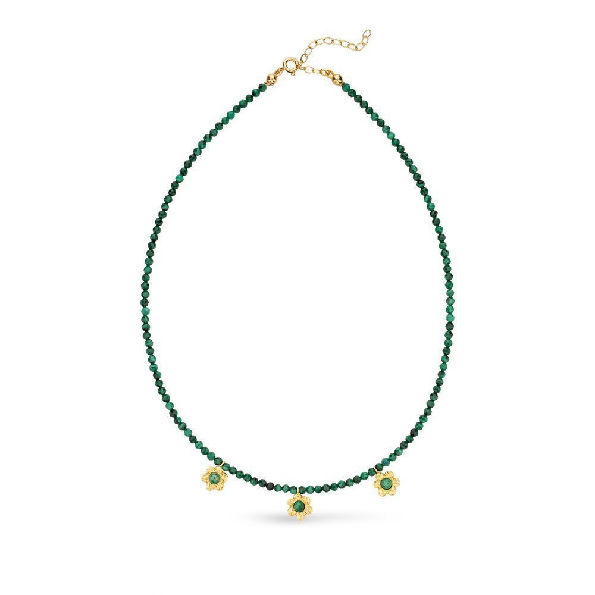 1TA0530-259 [THALLO] Nefeli 疊層項鍊，24k 鍍金純銀紅碧璽青金石 #s842b (EU)
