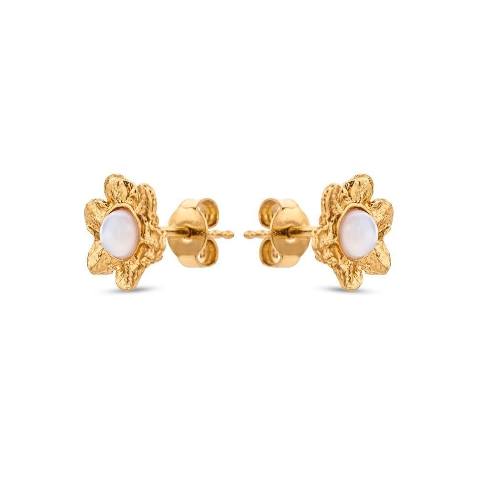 1TA0530-262 [THALLO] Nefeli 迷你耳釘，24k 鍍金純銀拖把 #s237b (EU)