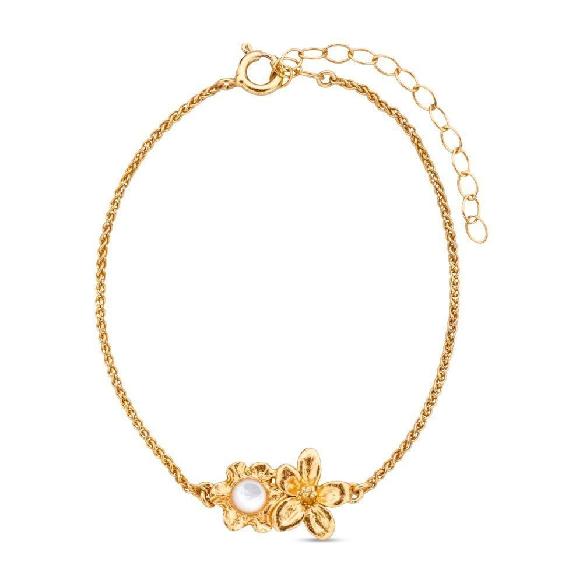 1TA0530-311 [THALLO] Nefeli 手鍊迷你款 24k 鍍金純銀拖把 #s279b (EU)