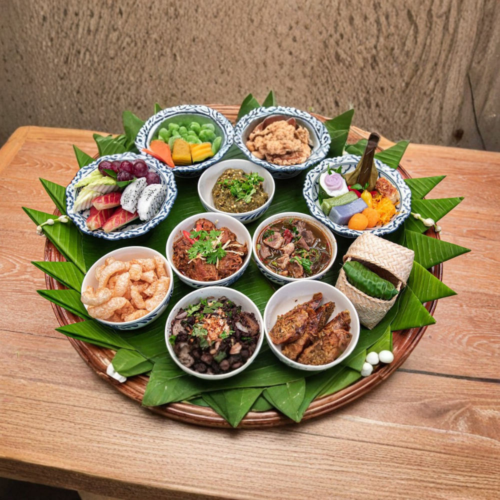 泰式料理與芒果糯米飯