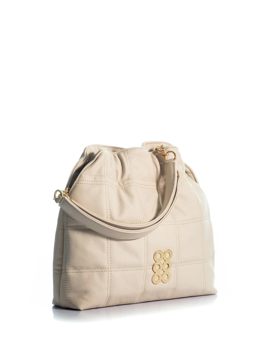 1KO0526-200 [KOORELOO] The Milano Shopper Cream Beige Leather #130309.1.1602.16202 (EU)