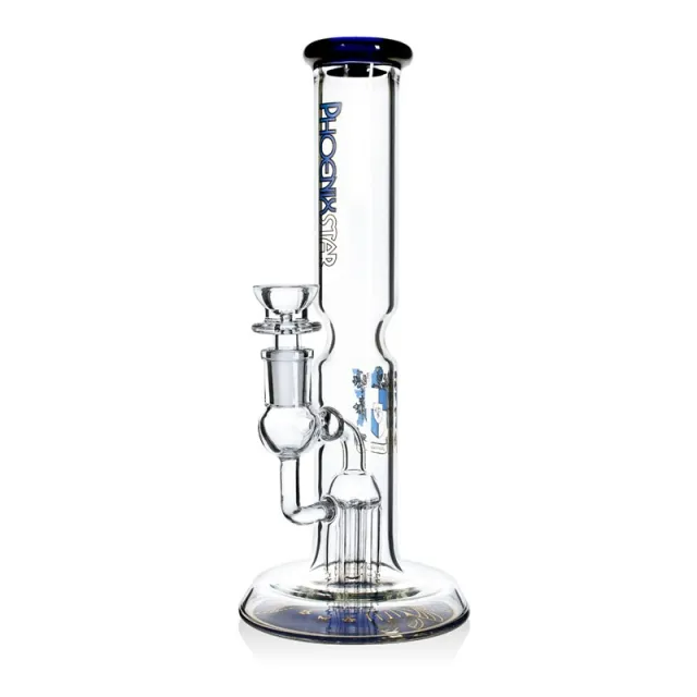 🇺🇸Phoenix Star - HF220 Tree Perc Glass Beaker Bong  樹枝過濾水煙壺(25CM)