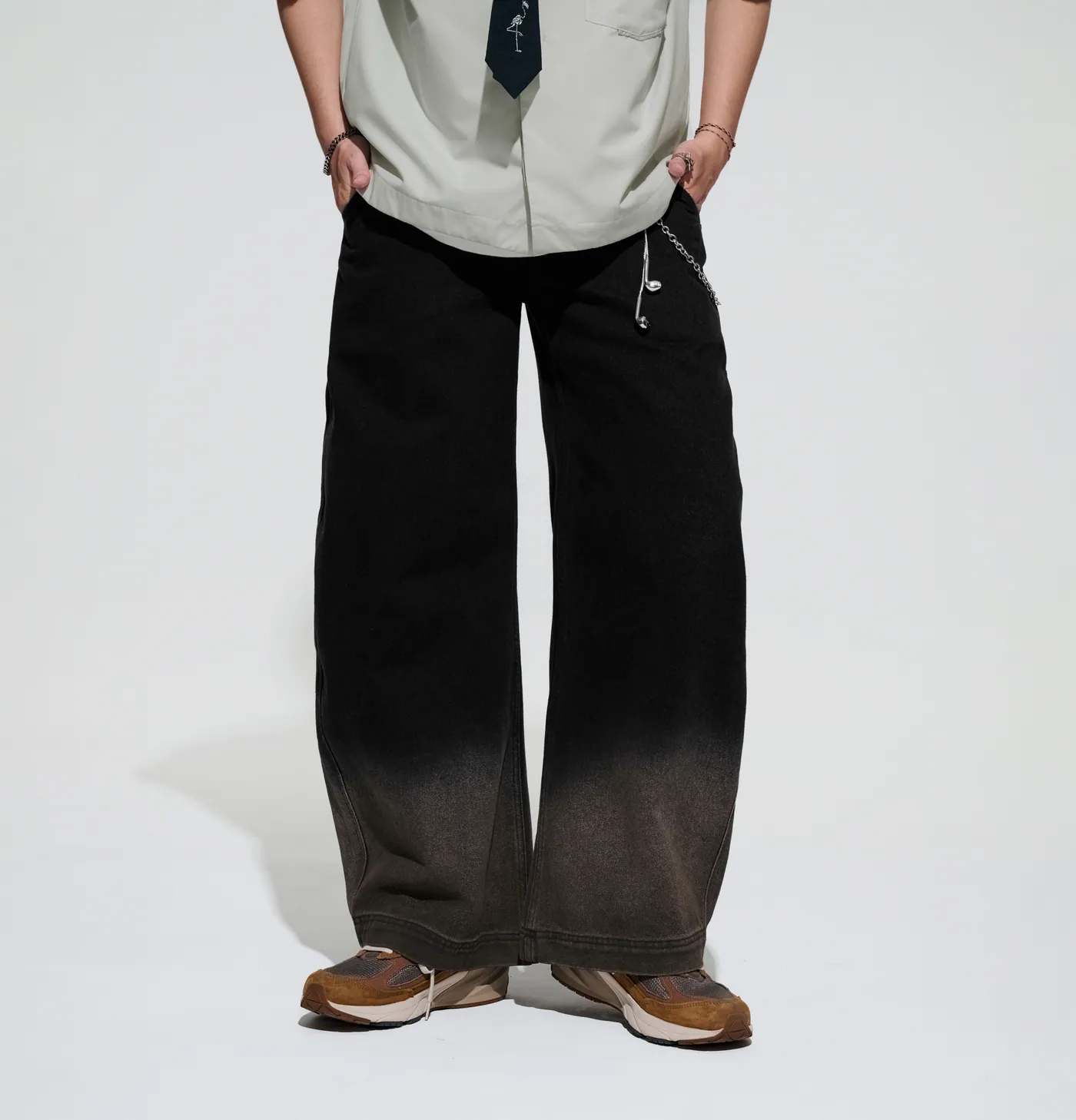 MELSIGN｜MEL 26. Washed Denim Jeans (Black)