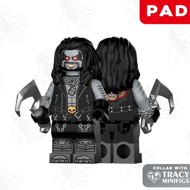【預訂】【LokLokMoc X Tracyminifigs】暴狼