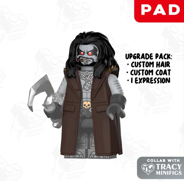 【預訂】【LokLokMoc X Tracyminifigs】暴狼