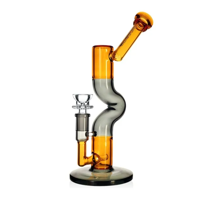 🇺🇸Phoenix Star - HF112 Phoenix Zong Bubbler Bong with Inline Perc 玻璃水煙壺(24CM)