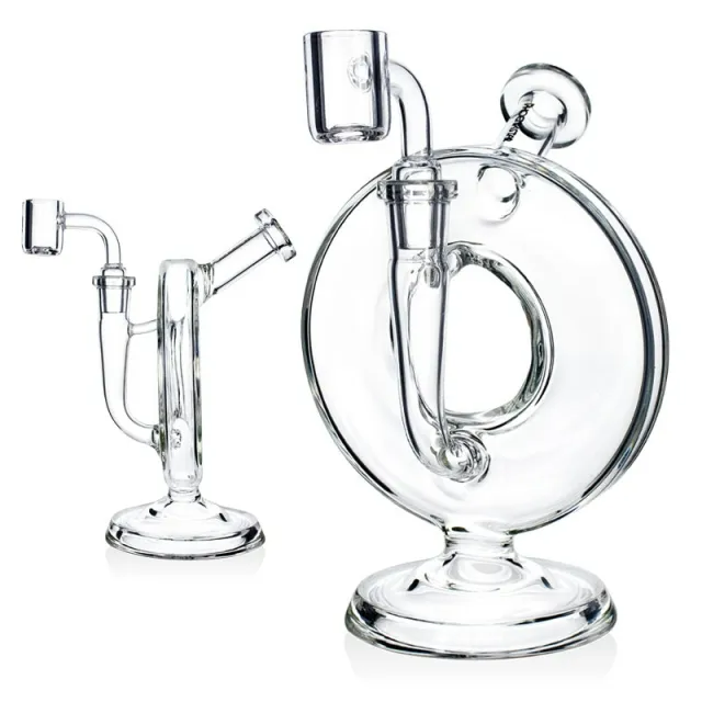 🇺🇸Phoenix Star - Phx939 6.5-inch Mini Recycler Dab Rig with Quartz Banger玻璃水煙壺(16.5CM)
