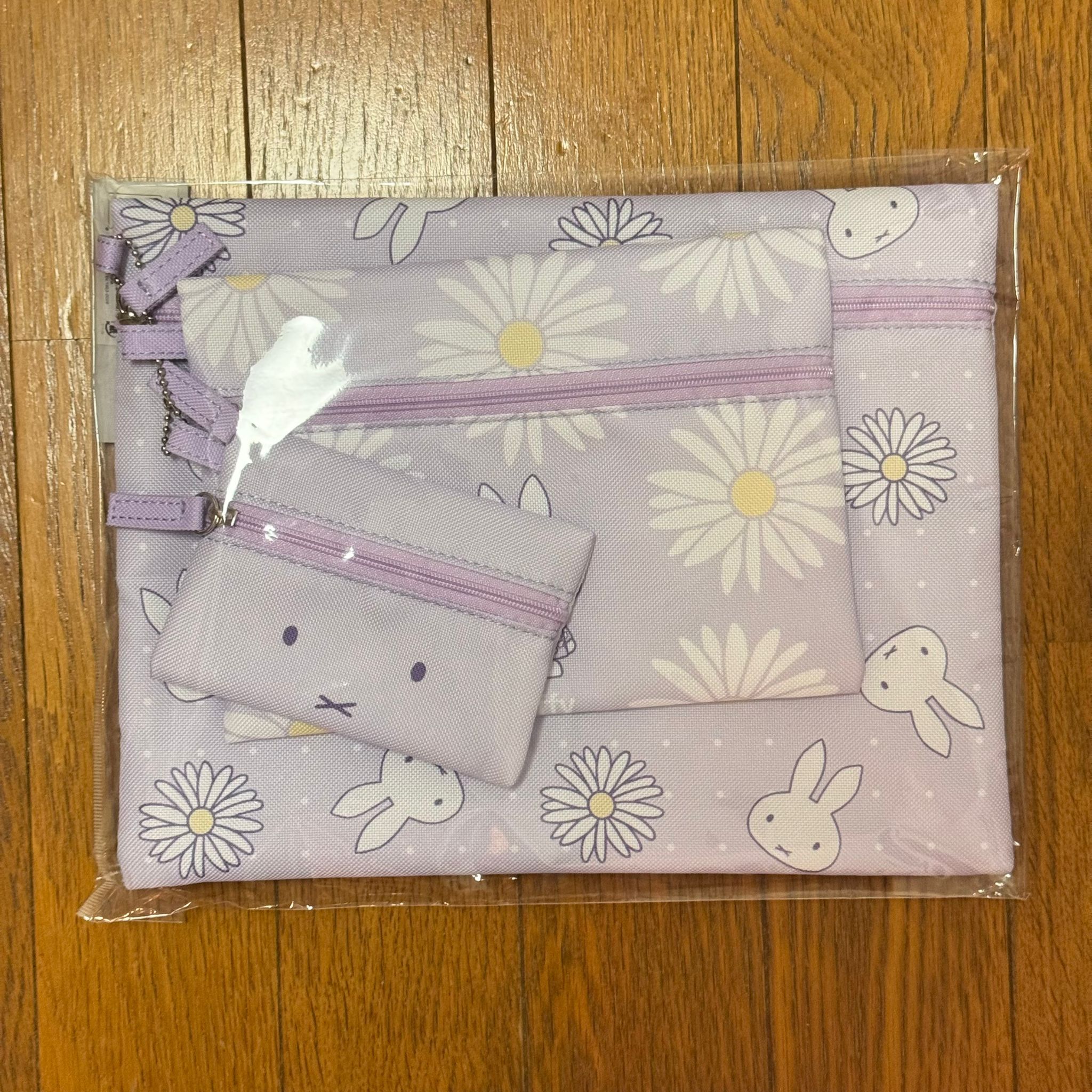 【最新發售】JP Miffy 洋甘菊 3P Pouch 3159 3142 TK260527