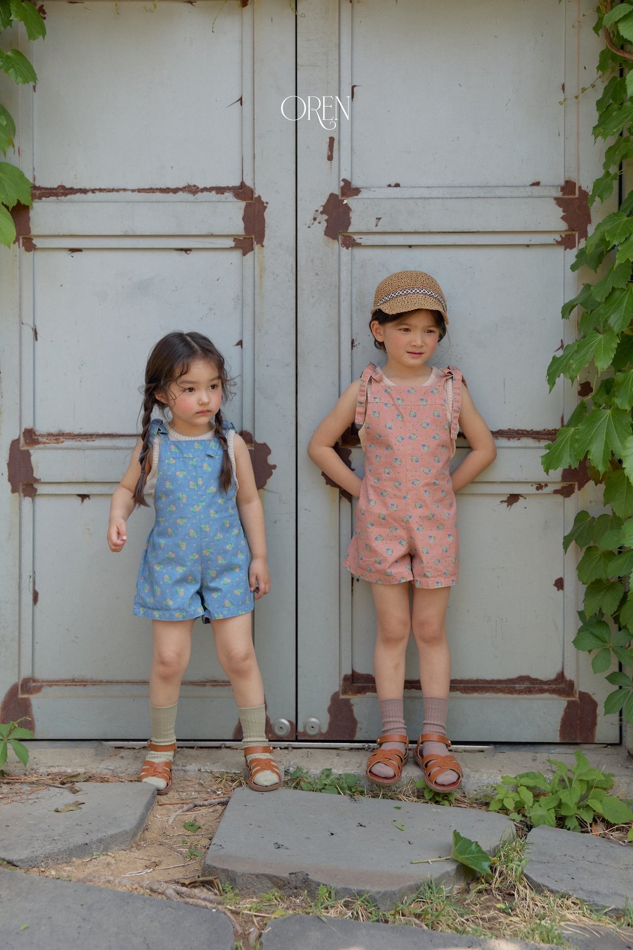 Oren Camellia Jumper Overalls