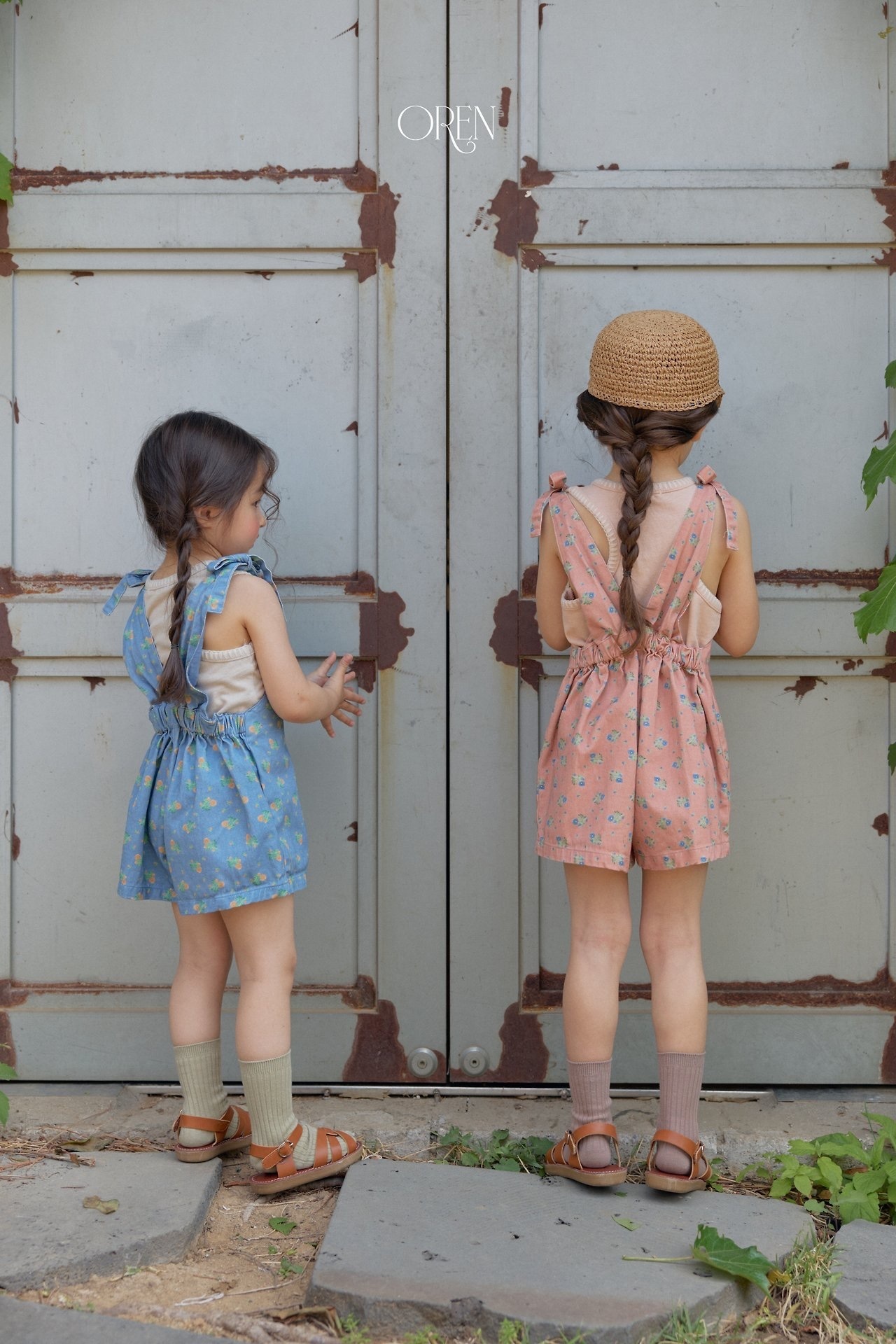 Oren Camellia Jumper Overalls