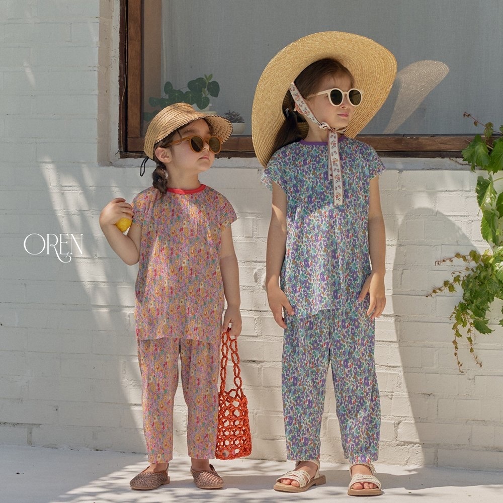 Oren Rosie Pleats Set
