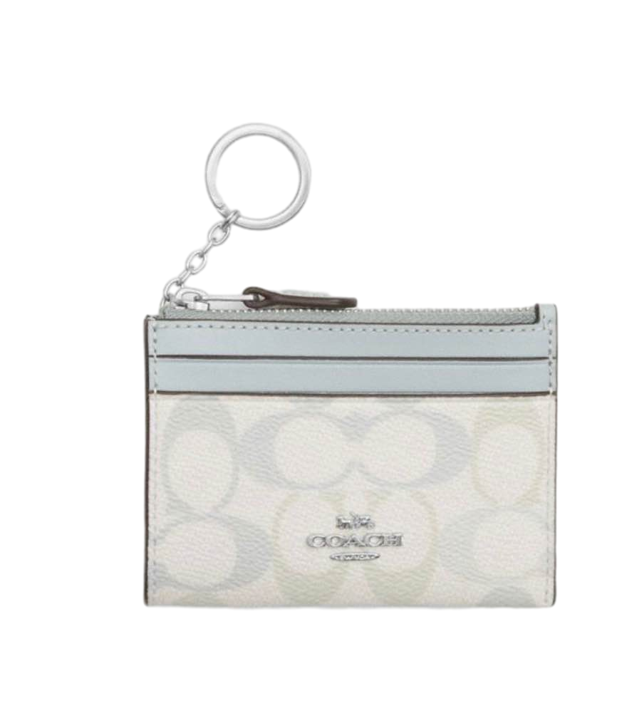 【Coach Outlet】Mn Id Cc Sig Cnvs  藍