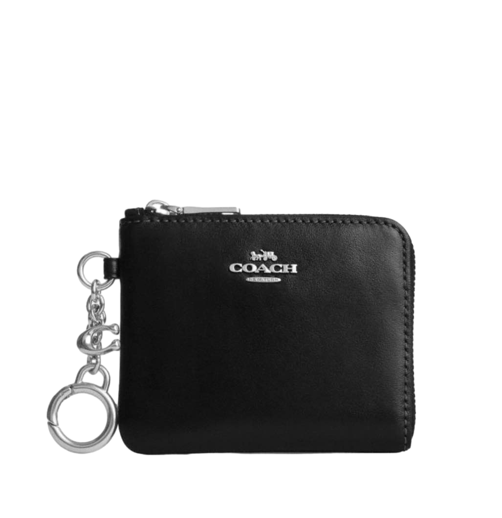 【Coach Outlet】Sm Crnr Zp Mt Crinkl  黑