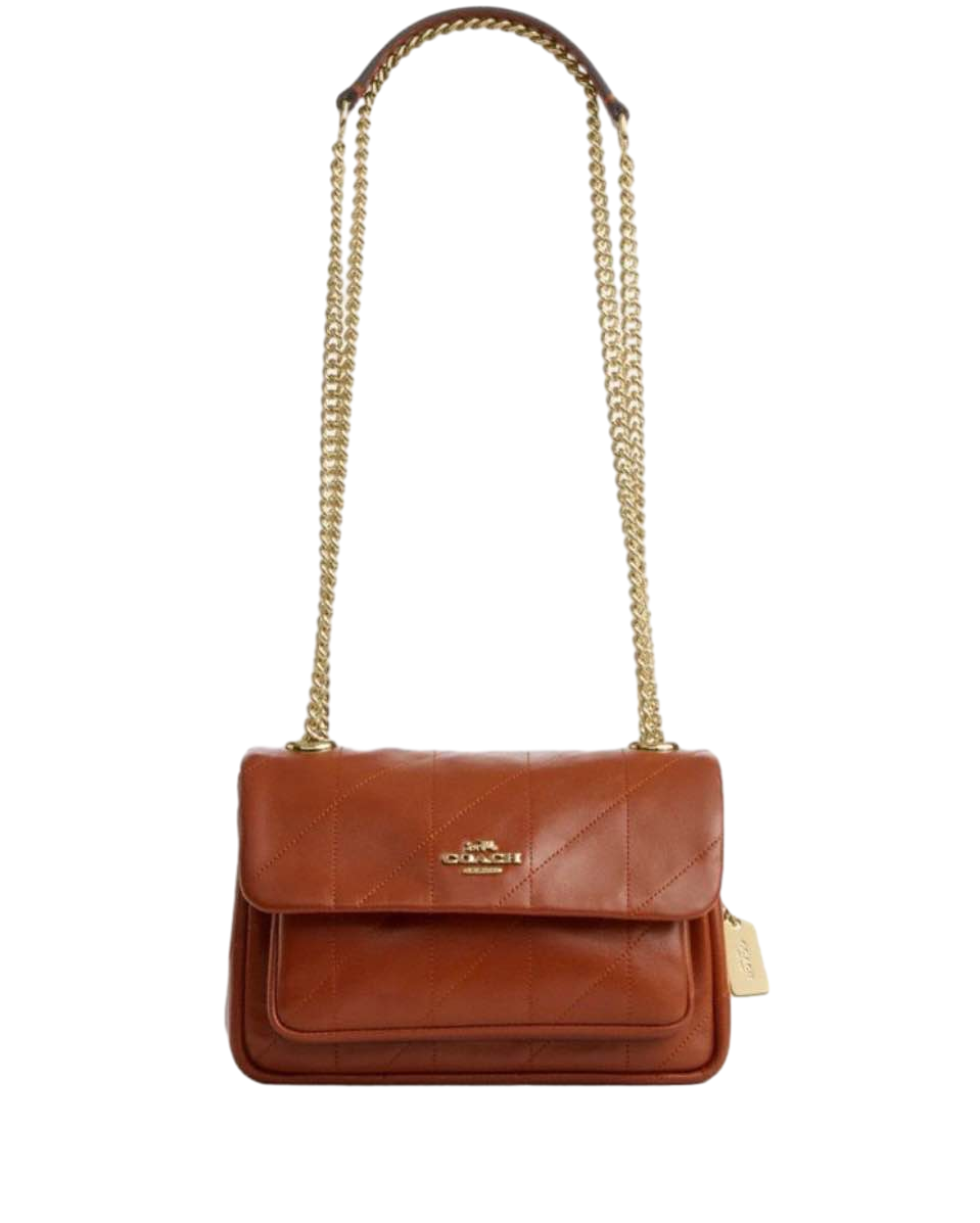 【Coach Outlet】Eld 18 Qltng  咖
